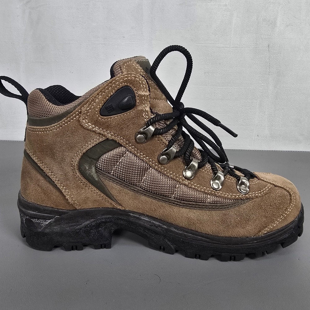 Columbia Copper River II Womens Hiking Boots Brown Suede Omni-Tech BL3020 9.5 - Picture 8 of 14